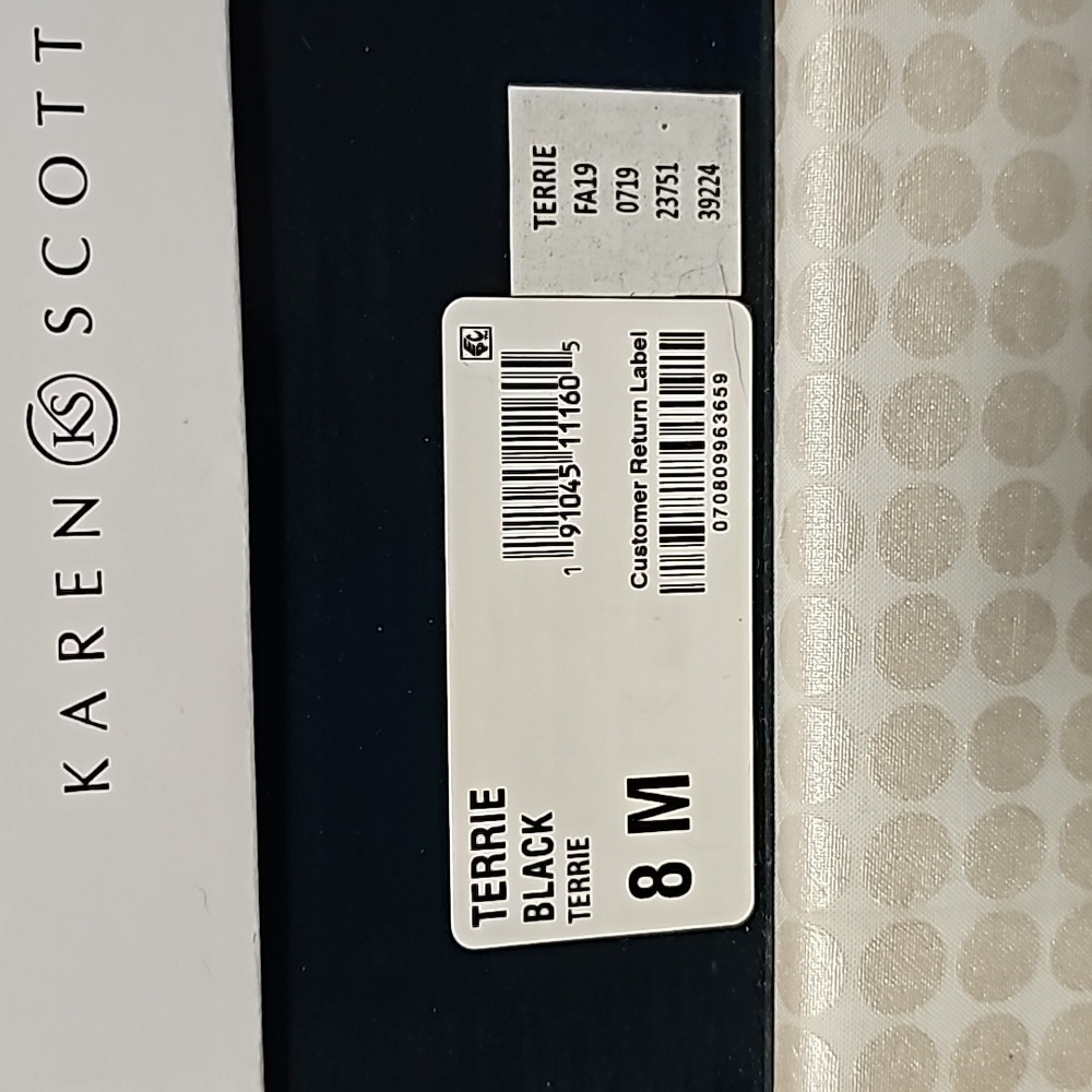 Karen ScottTerrie Black Size 8 - Picture 5 of 5